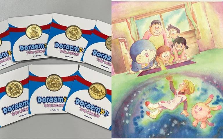 哆啦A夢粉快衝！「哆啦A夢周年影展」憑電影票贈紀念金幣與限量特典！