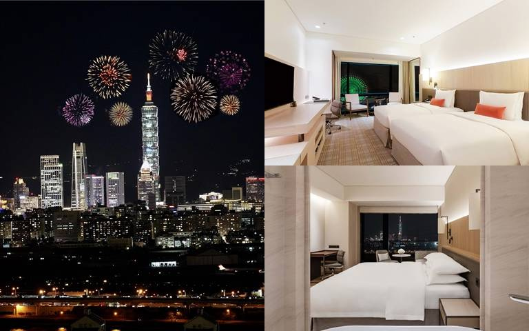 酒店跨年專案！直擊煙火、獨攬摩天輪美景，再免費使用戶外恆溫泳池！