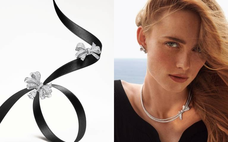 最浪漫的情人節獻禮！格拉夫「Tilda’s Bow 」以美態醉人的鑽石緞帶見證愛情的完美瞬間！