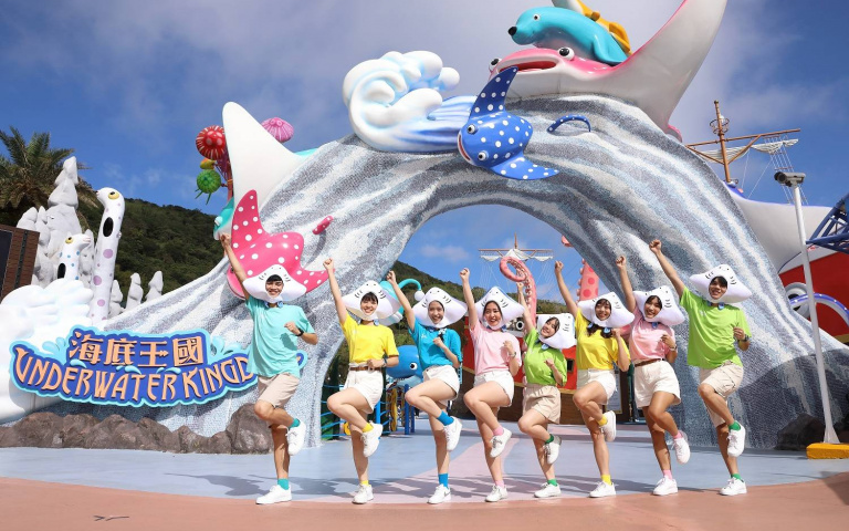 兒童連假衝了！玩翻海洋公園只要100元，孩童免費爽吃悅來大飯店！