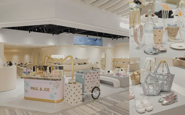 全台獨家PAUL & JOExGrace Gift貓咪限定店快閃來了！連日本女生都專程來買，最想要髮箍、髮圈、票夾、還有雲朵包、雲朵鞋！