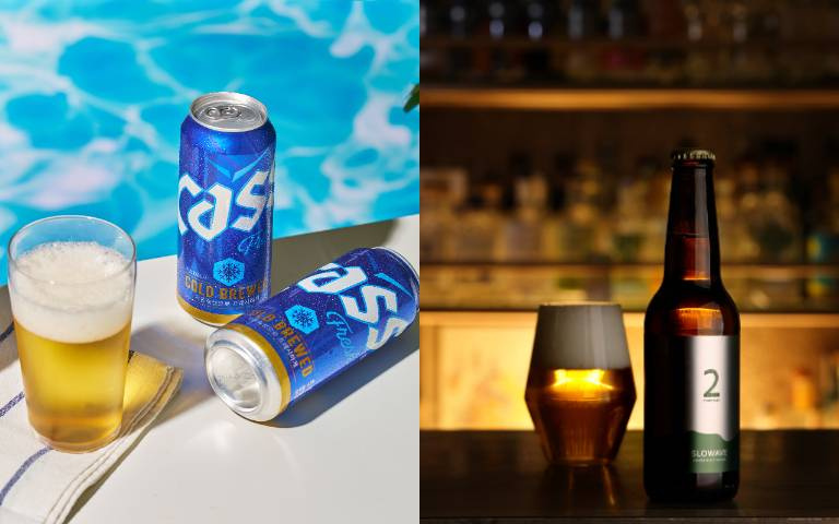 開喝啦！夏日沁涼輪番登場，韓國Cass啤酒 VS SLOWAVE美式小麥啤酒