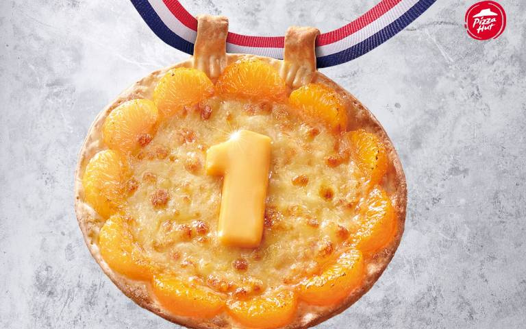 觀賽必吃保選手必勝！獨家五色芝心環、金牌造型比薩創意無極限