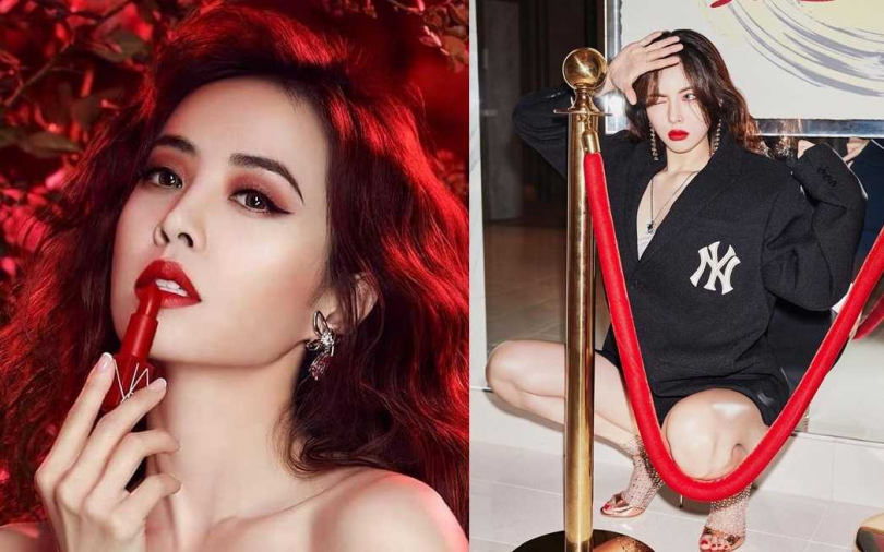 Jolin、泫雅性感紅唇美照辣一波!比比看誰才是妳的最愛?