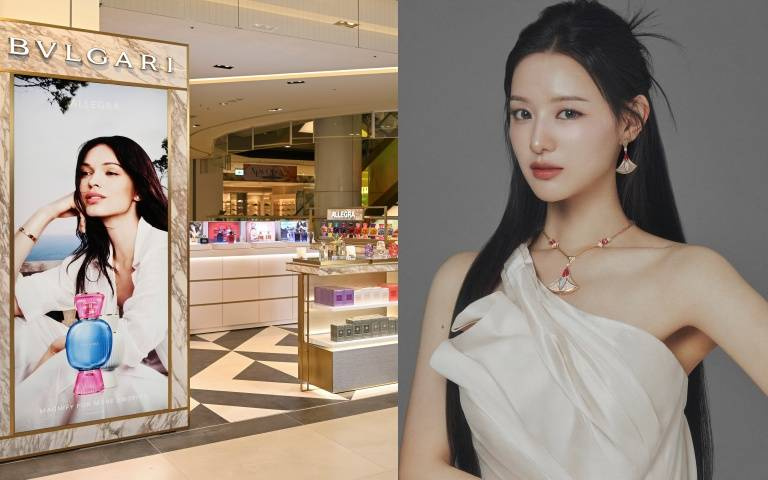 寶格麗香氛新櫃台南新光三越重裝登場!金智媛代言根本最強代言人,粉絲吶喊:『快來台灣!』!