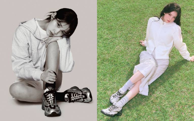 女神同款穿起來！IU曬NB灰黑M1000、可塩可甜，韓韶禧這雙FILA超爆賣，甜辣氣場超強