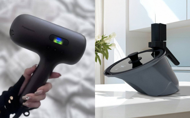 日韓爆紅家電台灣買得到！Panasonic吹風神器「女王機」、懶人最愛「Rollpan自動翻炒鍋」正式上市！