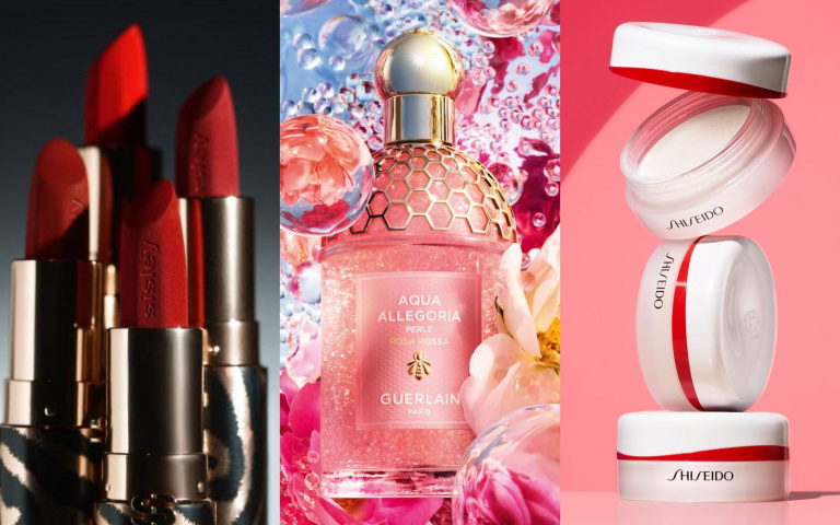 養膚級美妝正流行！2026必收「精華系」清單：校色蜜粉、紅絲絨唇膏到珍珠香氛，讓妳從氣息到妝感都發光