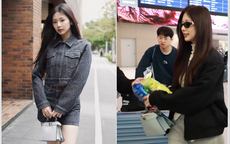 愚人節變「瑜」人節！子瑜狂曬FENDI小廢包，這顆PEEKABOO MINI太燒