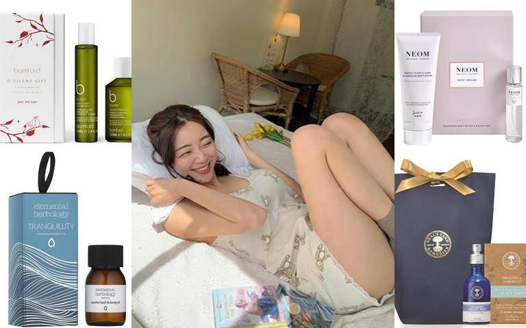 想擺脫壓力睡個好覺?5款助眠系禮盒幫助妳夜晚睡得更深更香甜~