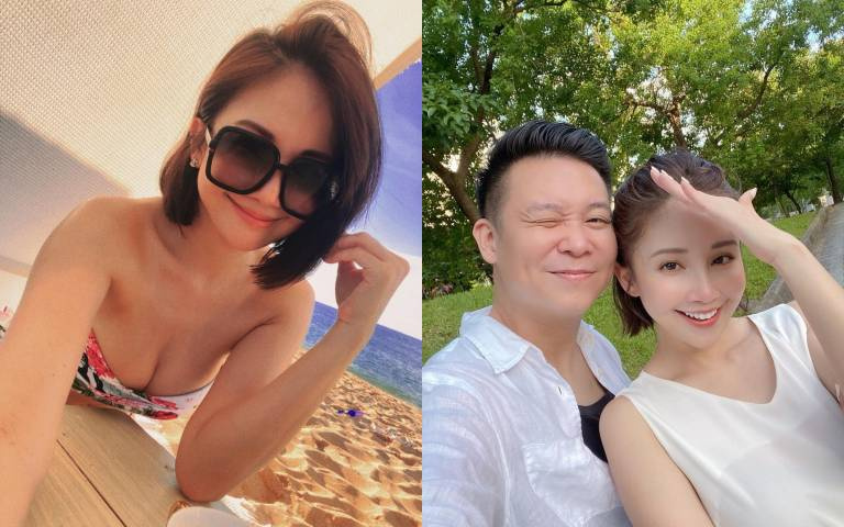 鍾欣怡照乳房超音波發現陰影，老公比她還急，在家放聲大哭！