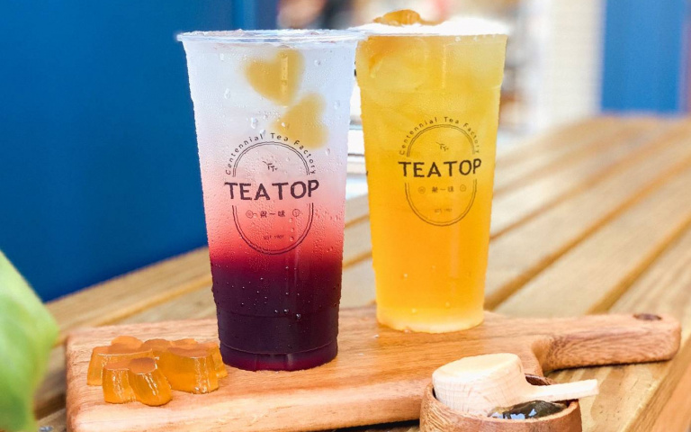 女神飲品買一送一！TEA TOP情人節限定「愛心凍」，情侶們快喝爆
