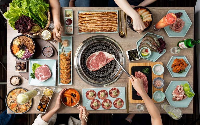 1元和牛,99元加購厚切豬梅花!韓式燒肉品牌在台南登場,準備爽吃肉!