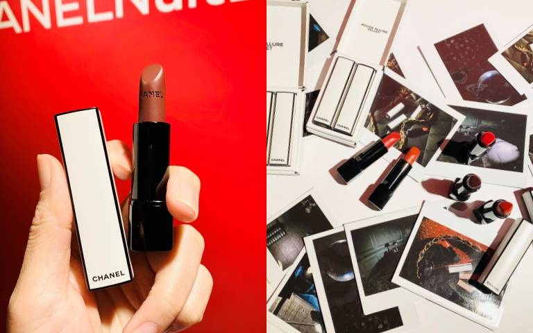 香奈兒超炫耀的絲絨唇膏換成白色管身也太美！不眠之夜限定版斷貨色#00:00、#07:00小心隨時都有完售的可能！