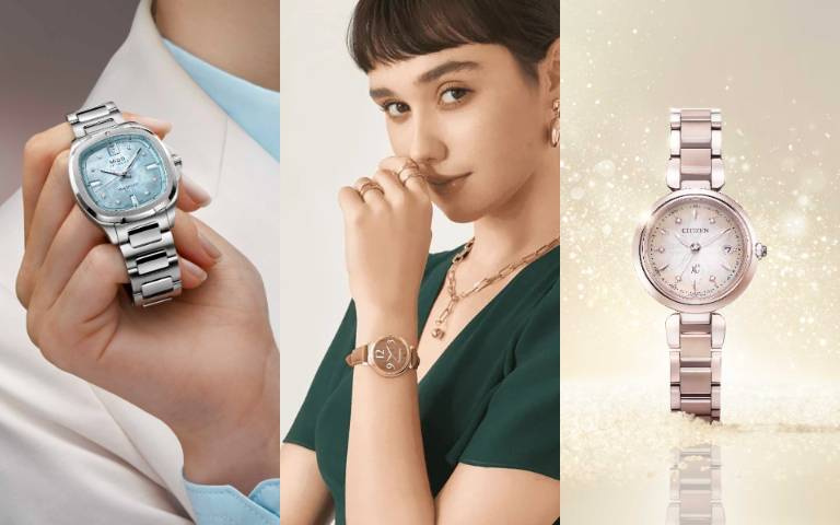 母親節最佳告白神器!用腕錶來「錶」情:CITIZEN雪花錶仙氣爆棚、Garmin Lily 2根本智慧型時髦配件