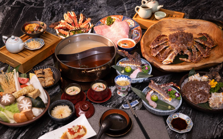 火鍋界PRADA！「二本松涮涮屋」帝王蟹入饌，打造頂級鍋物饗宴！