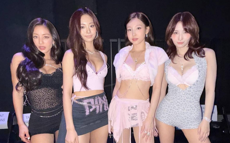 TWICE登維密秀辣翻！內衣造型大展好身材，挑戰出道以來最大尺度舞台！