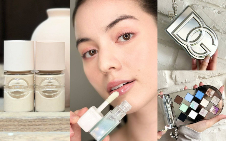 歐美彩妝新品速報！嬌蘭豐唇露打造Q嫩嘟嘟唇、MAKE UP FOR EVER平衡粉底誰擦誰都美、DG星鑽盤根本是眼妝界精品！