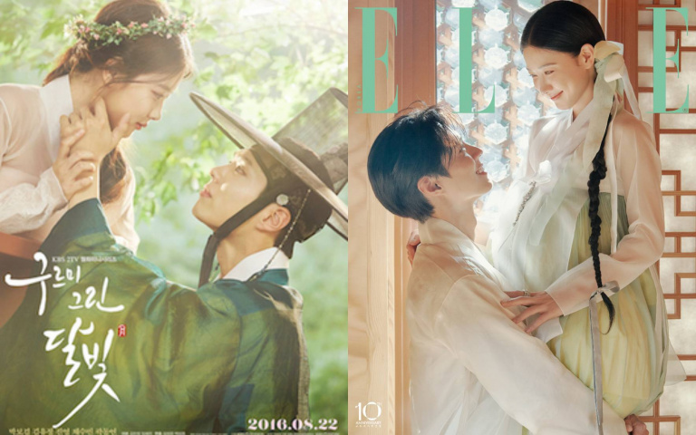 朴寶劍、金裕貞重現經典海報　《雲畫的月光》10週年主演重聚掀回憶殺