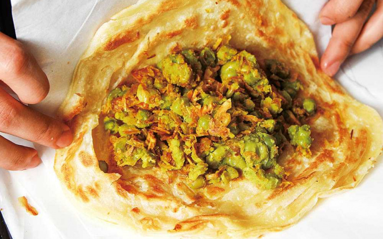 龍岡滇緬情7／忠貞甩餅　混血風甩餅層次豐富