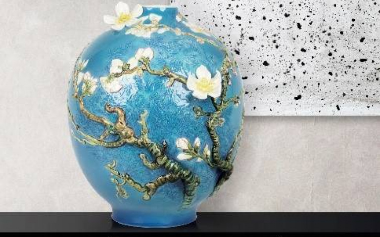 會呼吸的瓷器!「法蘭瓷」融合「梵谷」藝術推出新品,官網預購享95折加贈梵谷項鍊