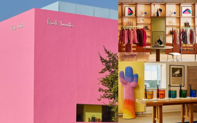 被譽為「洛杉磯最值得在Instagram曬照的地方」！Paul Smith 洛杉磯旗艦店重新改裝，粉紅牆面太值得拍照打卡！