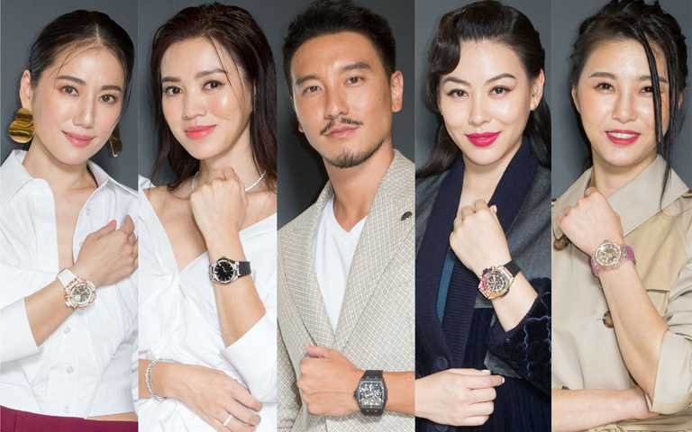 模範夫妻王陽明、蔡詩芸，炫愛放閃「錶」情意！眾星匯聚宇舶錶「融合的藝術」期間限定店