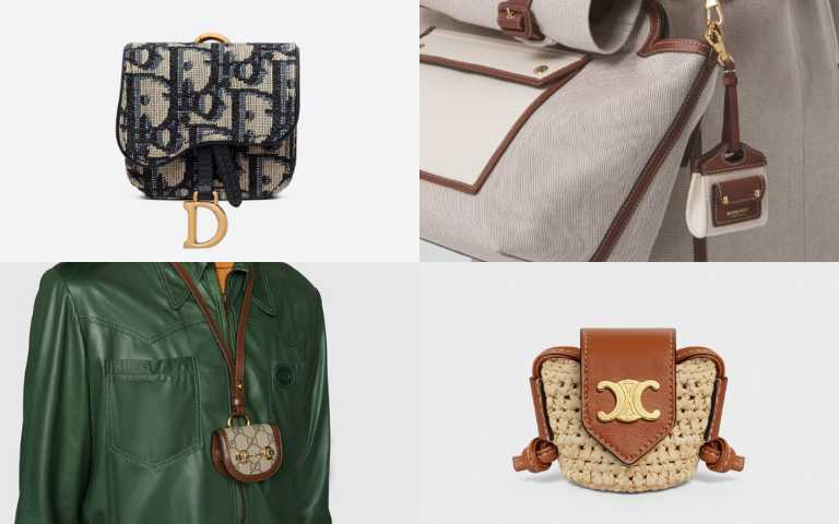比耳機本體還要貴!CÉLINE、DIOR、CHANEL等各大精品推「AirPods保護套」,經典包款縮小可愛又霸氣!