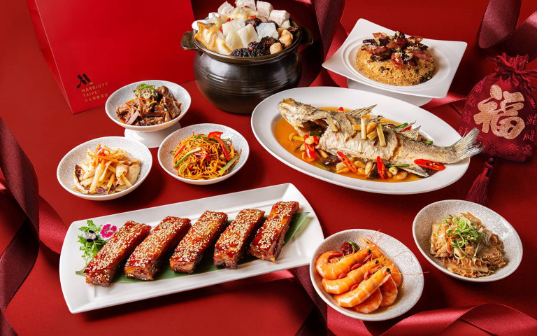 早鳥優惠!台北萬豪酒店「外帶年菜」開賣,最強年夜飯就選這裡!