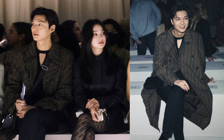 宋慧喬全新中分黑長髮搭上李敏鎬小鮮肉，合體在紐約看秀！這次兩人互動全曝光，這個小舉動有點甜！
