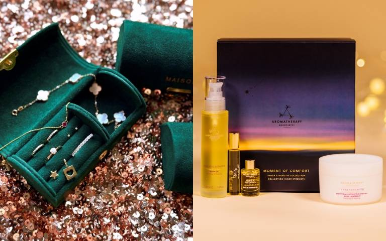 想找最有儀式感的耶誕禮物？『AA精油禮盒』、『MAISON M輕珠寶』都是女生圈中零負評的最佳推薦！