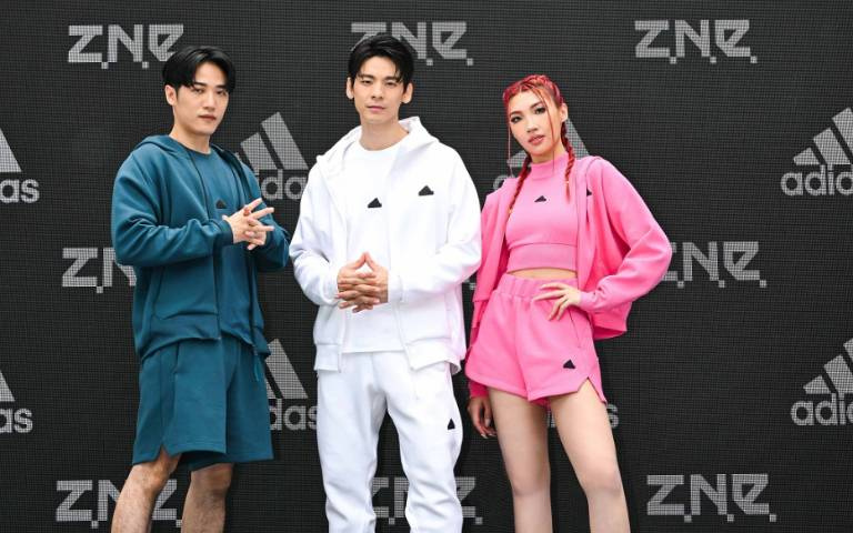 林柏宏、熊仔、Karencici首度同台!換上adidas全新Z.N.E.系列,讓運動也能很時尚!