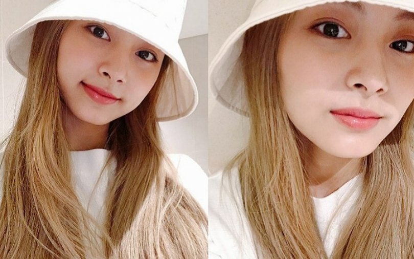 TWICE最高顏值周子瑜也染金髮？一點都不俗豔的超性感霧面金髮一起染起來！