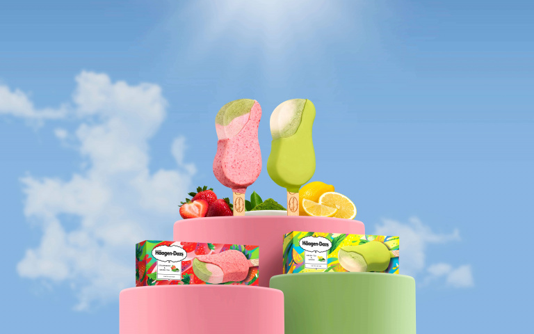 哈根達斯春季新口味雪糕登場！清爽混搭，碰撞酷爽新滋味