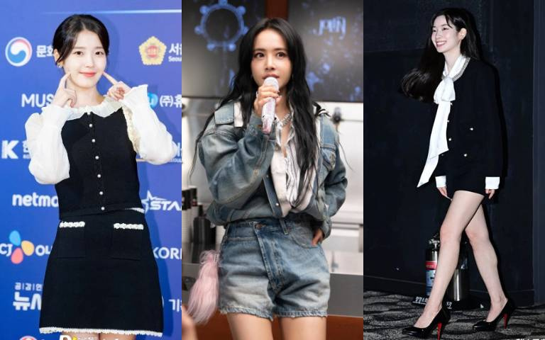 IU穿迷你裙超懂撩、蔡依林靠這招直接減齡開掛！女星私服穿搭神技、一次學會
