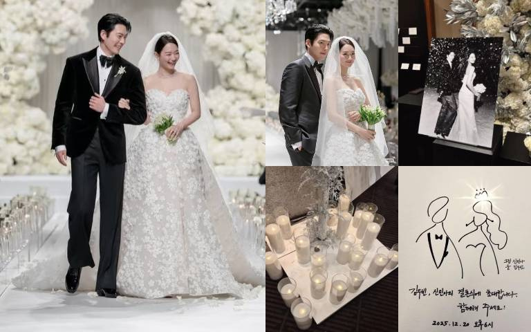 金宇彬、申敏兒大婚，高級伴手禮曝光！有一種愛情叫作金宇彬與申敏兒，全球網友感動直呼：「終於等到這一刻」