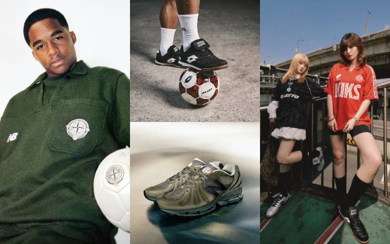 足球風潮全面攻佔潮流圈！LOTTO × KIKS復古足球衣爆話題、NB× Stone Island聯名鞋必搶