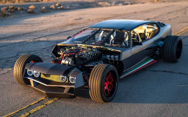 Lamborghini也能改成HOT ROD? 帥呆了~ 法國神人Alexandre Danton~