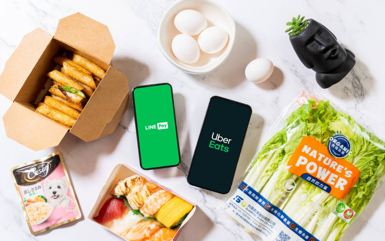 Uber Eats可以用LINE Pay結帳了!歡慶再次合作祭出點數6%回饋、滿額折150元優惠!