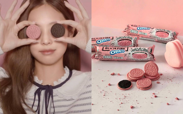 OREO X BLACKPINK聯名台灣買得到 「粉色曲奇餅+巧克力內餡」開吃