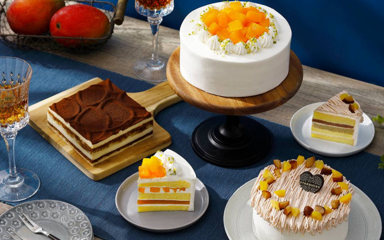 「星巴克」3款父親節蛋糕，芒果、威士忌、栗子全都有，還有適合爸爸的包款！