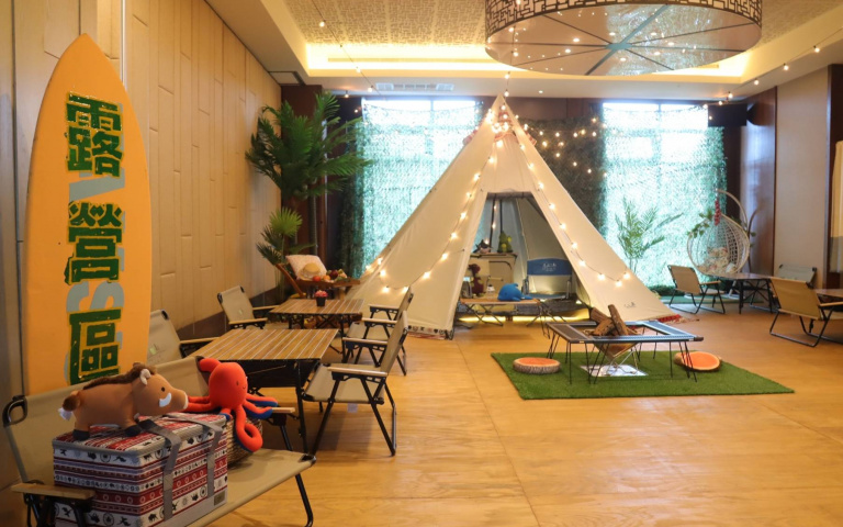 是住飯店、也是露營！入住福容飯店露營房，贈網美早餐籃、再抽星宇航空機票！