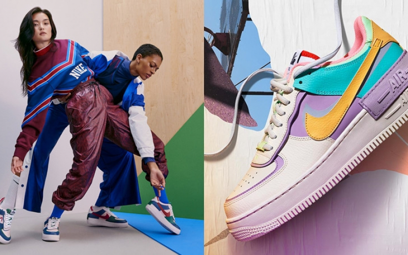 女力球鞋配色夠絕！活潑繽紛色與夢幻粉蠟色超勸敗　男生都羡慕嫉妒恨