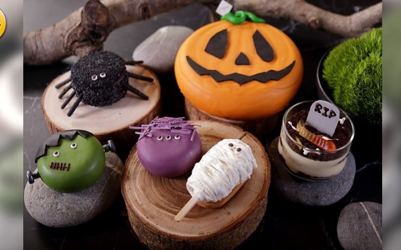 萬聖節甜點變裝　馬卡龍、提拉米蘇、巧克力慕斯、甜甜圈用可愛趕走惡靈