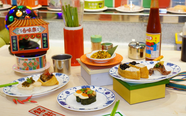 壽司怎麼可以這麼「台」？蚵仔煎、珍珠奶茶尬醋飯　會員消費滿額再抽鳴日號雙人行