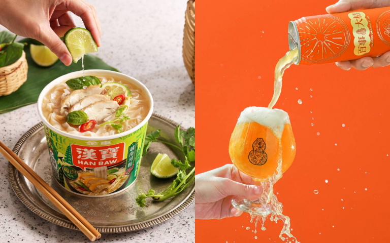 越式河粉推碗麵系列!牛肉、雞肉呈現道地滋味,「百事大桔」水果啤酒開喝!
