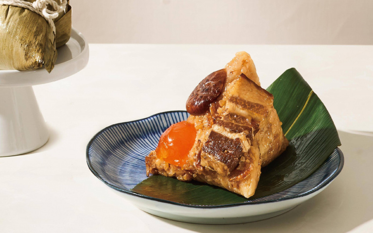 摩斯也在賣粽子!豪華海味、經典鹹蛋黃、紫米芋泥,鹹甜一次擁有!