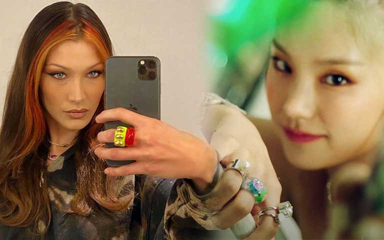 小編私藏口袋名單，潮人都在戴的復古配件！「童趣塑膠戒、針織花朵包」秀出非凡品味