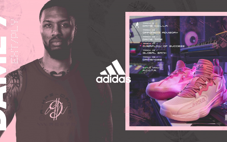 NBA季後賽熱播,快穿上拓荒者Damian Lillard的adidas最新簽名系列戰靴與戰服