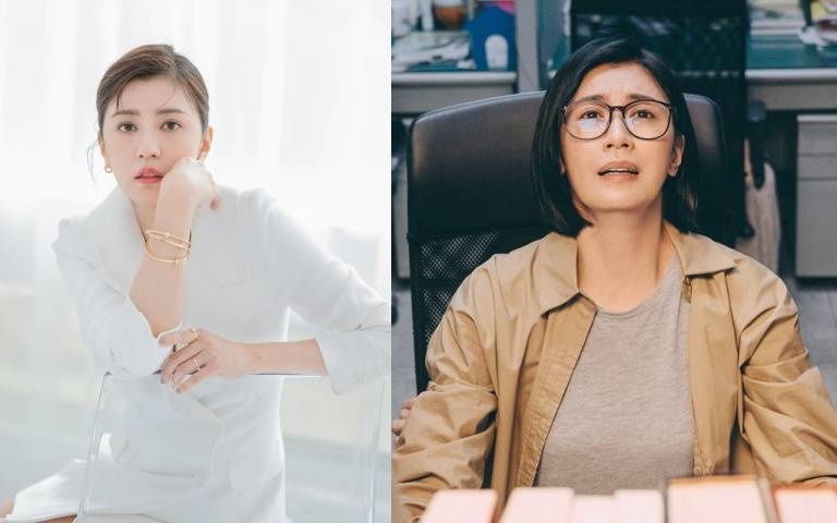 賈靜雯在《媽!別鬧了》飾演桃花絕緣體的邋遢中年婦女,私底下卻超懂穿,尤其鮑伯短髮造型今年必剪